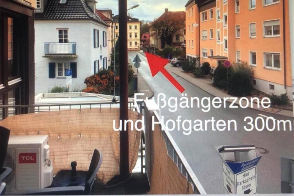 Beste Lage Im Zentrum Und Am Hofgarten 150Qm Mit Klima, 2Xbalkon, Aufzug, Familienfreundlich Bayreuth Ngoại thất bức ảnh